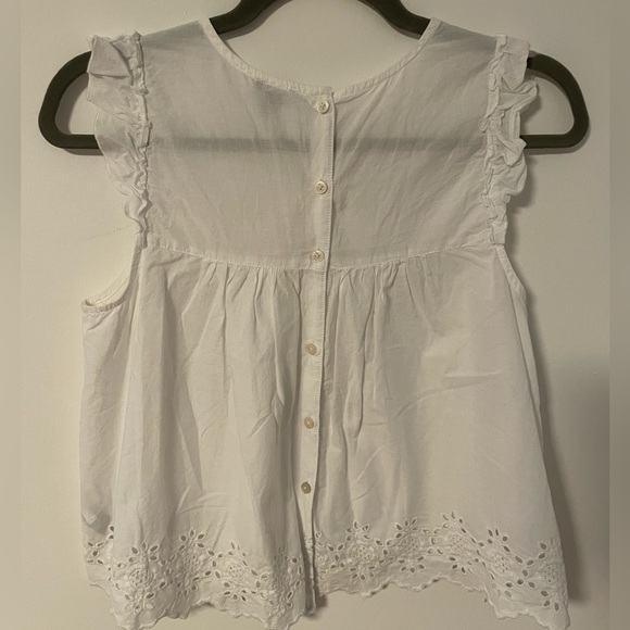 Sleeveless Eyelet Top - Picture 4 of 10